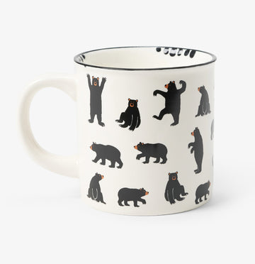 Black Bear Camping Mug